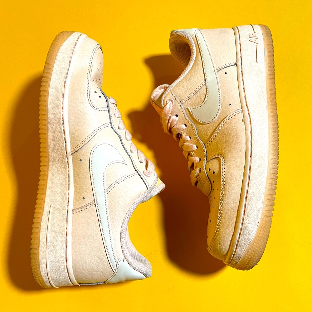Nike Air Force 1s Monochrome Coral